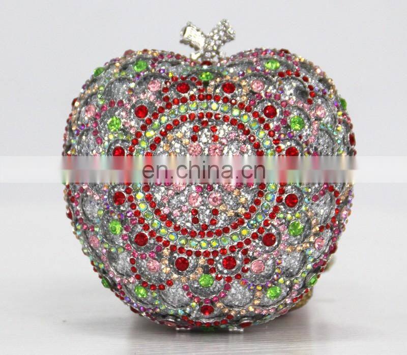 New arrival luxury crystal stones clutch evening bags,beaded evening bag for party bags