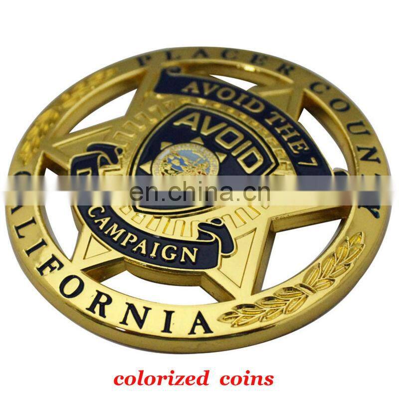 2017 Novelty fashion design souvenir token coin through BSCI, SGS,SA8000
