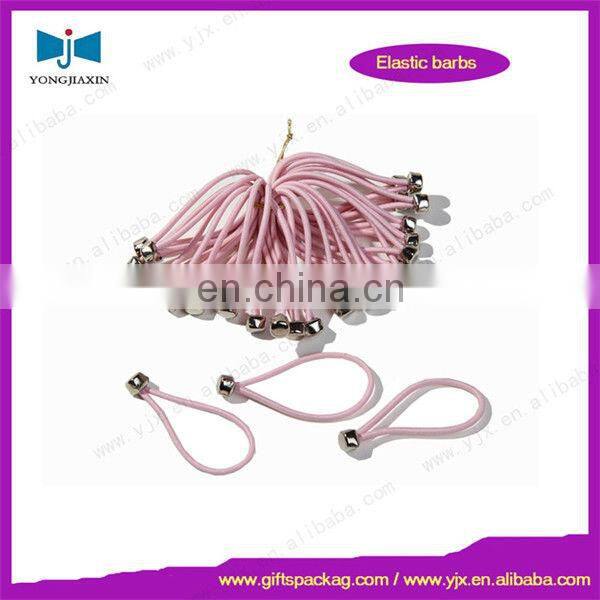 Silver metallic loop tie