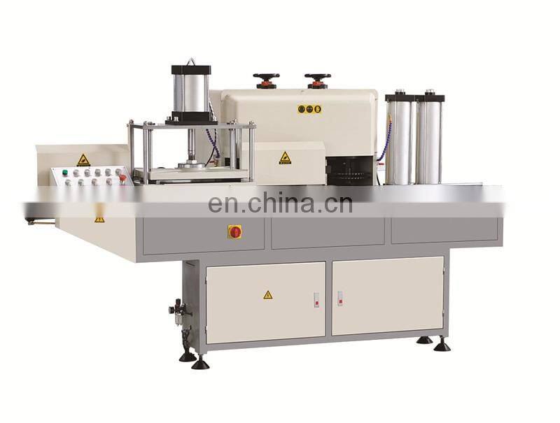 4 cutters or 5 cutters big heavy duty automatic Aluminum and UPVC window door mullion end milling machine