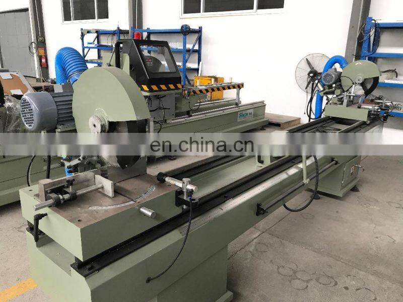 Two Head Any Angle UPVC Plastic Door and Window Profile Cutting Saw