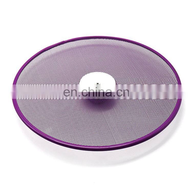 High Quality Stainless Steel Grease Splatter Screen For Frying Pan
