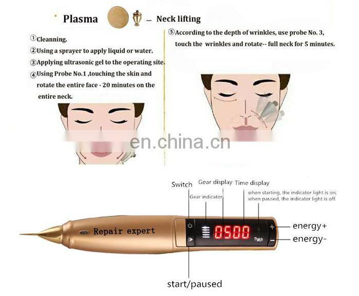 Newest Repair Expert Eye lift Wrinkle Removal Plasma Pen for Sale