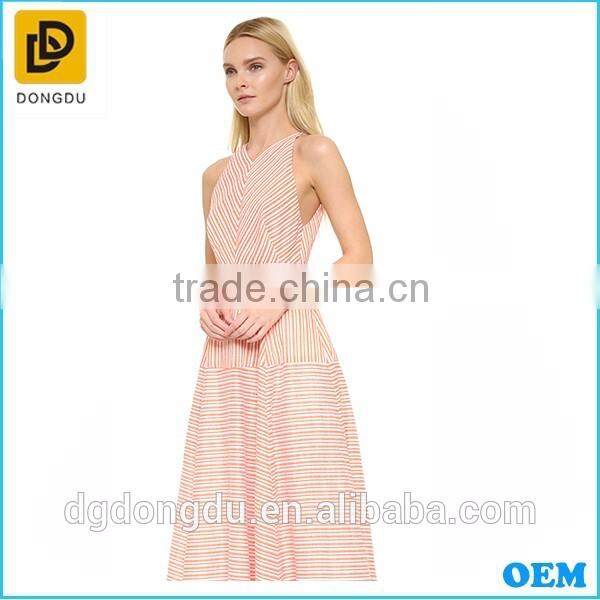 2016 Summer Style Women Sexy Ladies Dress Elegant Casual Slim Sleeveless Dress