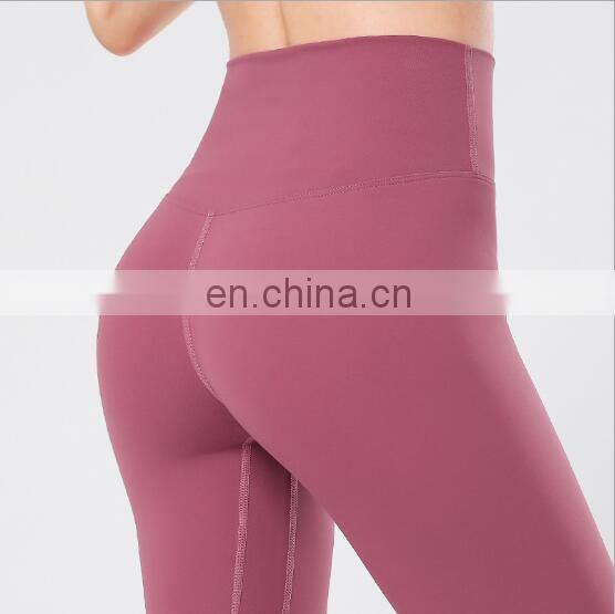 Yoga Wear Gym Fitness Leggings with Pocket Short Sport Pants Women