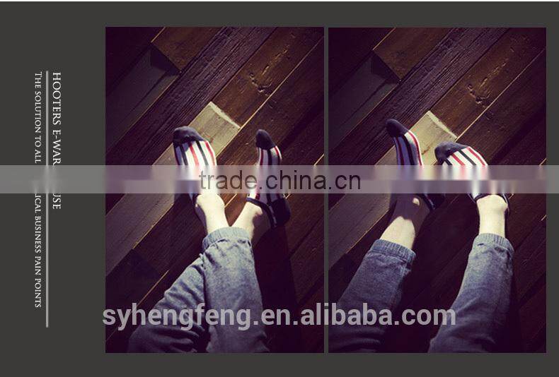 2015 hot style wholesale fashion man socks stripe socks