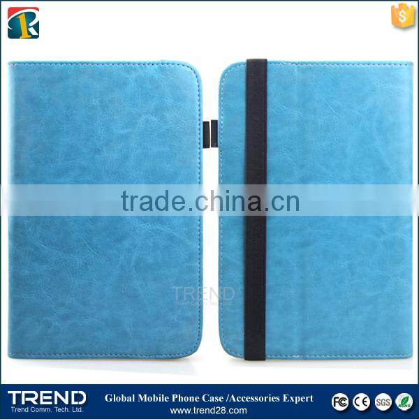 tablet universal case pu leather cover for apple iPad case