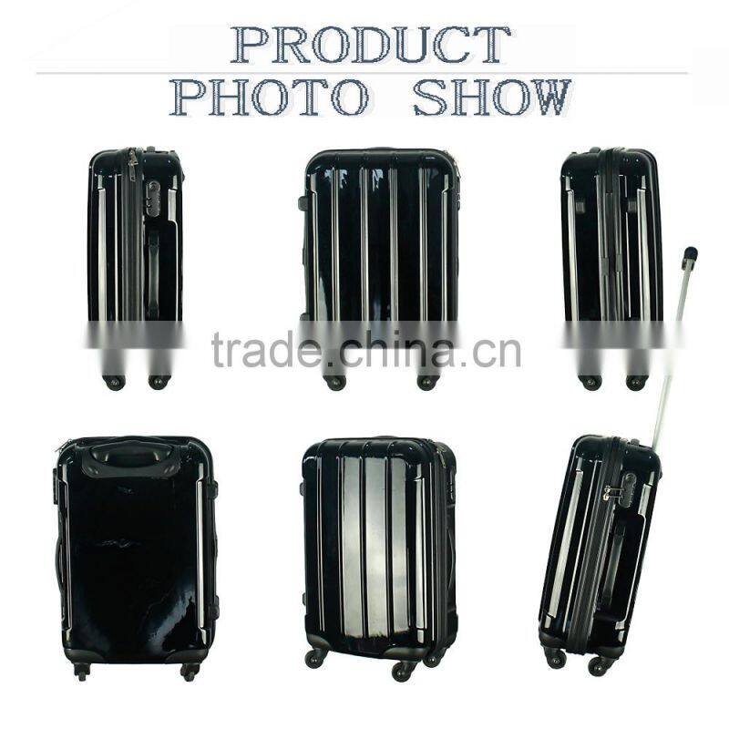 Colored Hard Shell ABS + PC Printed cute travel hard Luggage