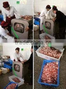 Industrial high efficiency adjustable meat cube cutting machine