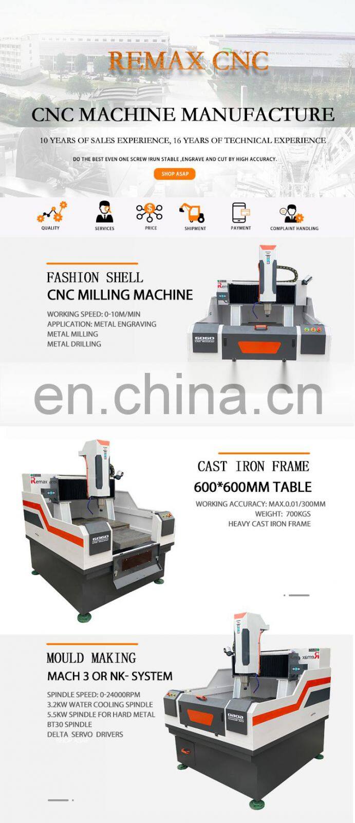 3d metal mold making engraving machine small cnc moulding machine for metal shoe mould