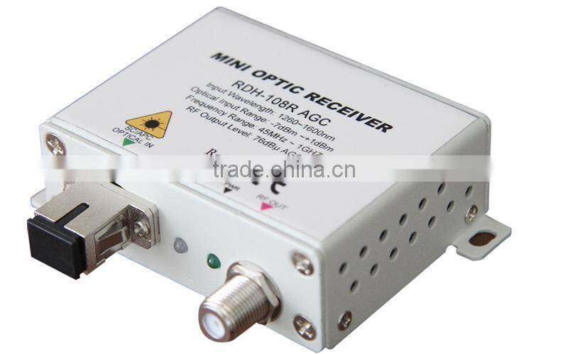 FTTH Fiber Optic CATV Receiver/Mini receiver/ftth mini node