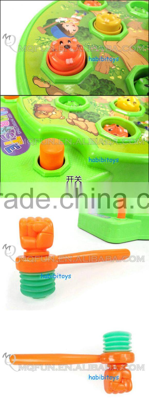 Mini Qute plastic Classic game Whack-a-mole strike susliks action figures kids indoor electronic toys NO.MQ 045