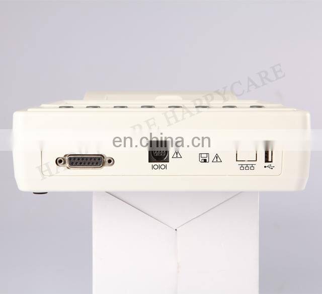 HC-H003 Best choice 7 Inch touch screen ECG machine ( 6 channel ) electrocardiogram holter