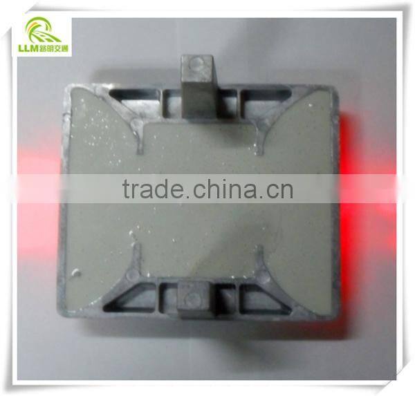 Original design double shanks waterproof aluminum solar LED road reflector stud