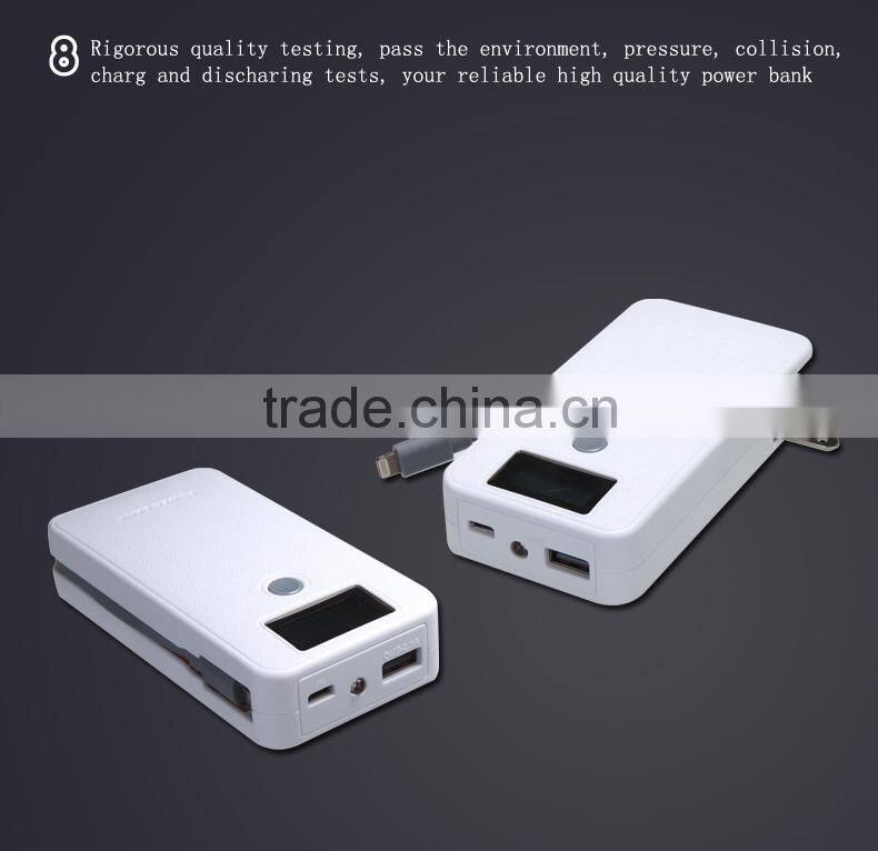 high capacity 9000mah portable personalized restaurant power bank HS