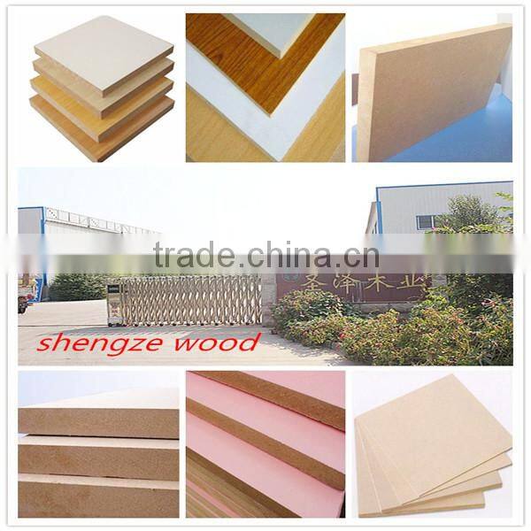 Good Price high quality Plain/Melamine MDF Boards with Different thickness from China