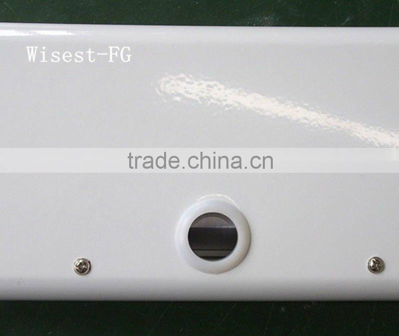 t5/t8 double tube fluorescent light fixture 2x36w with pc cover