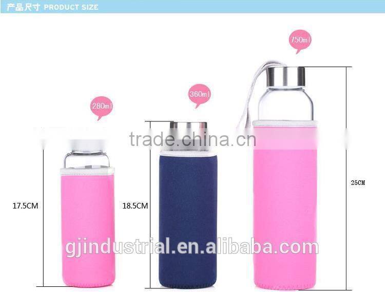 G&J 2015 eco friendly black glass bottle China