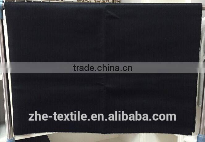 black colour 100% cashmere fabric