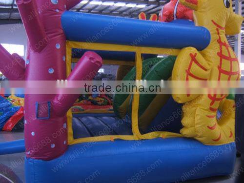 hippocampi bounce inflatable bounce game