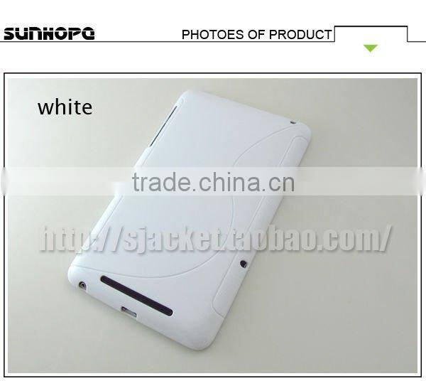 s line Tpu Gel soft pad case for google nexus 7