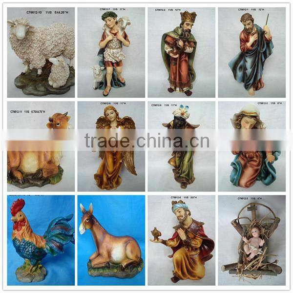 12'' polyresin nativity figure