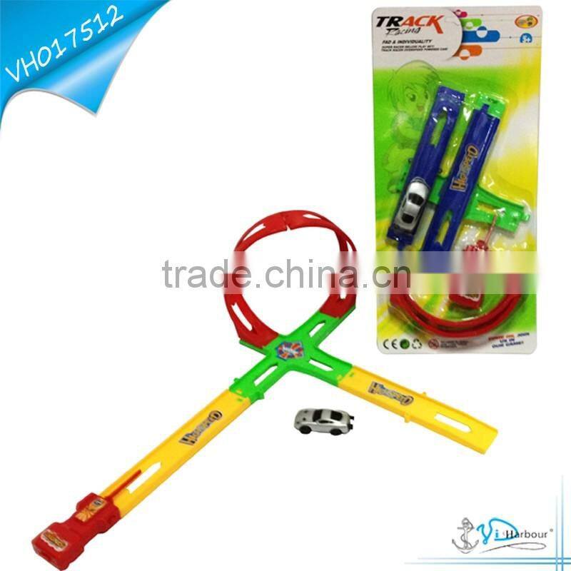 High Quality Kids Toy Plastic Road Racing Track Set