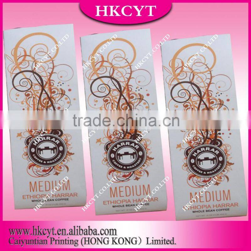 CYT made in china products laminated plastic paper food package bag with window