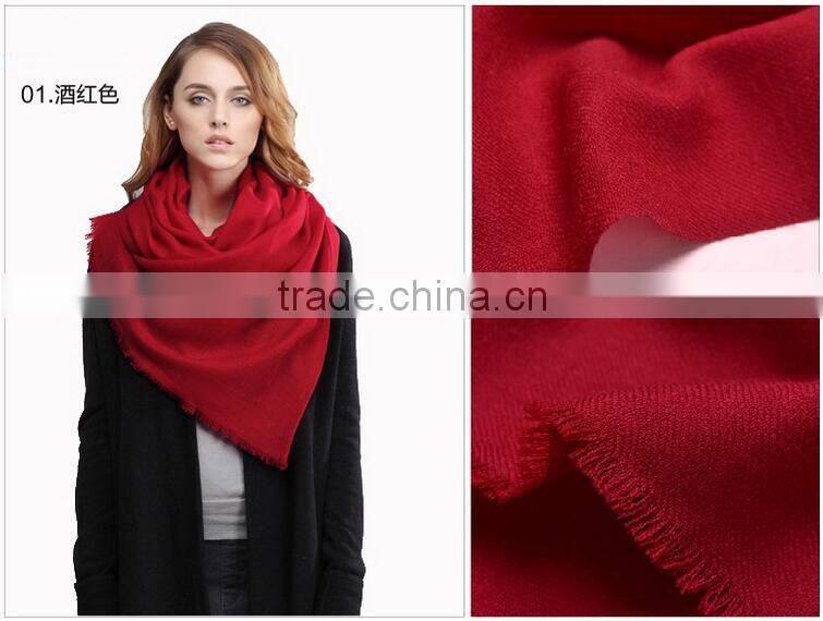 100% Pure Twill Cashmere Wool Shawl
