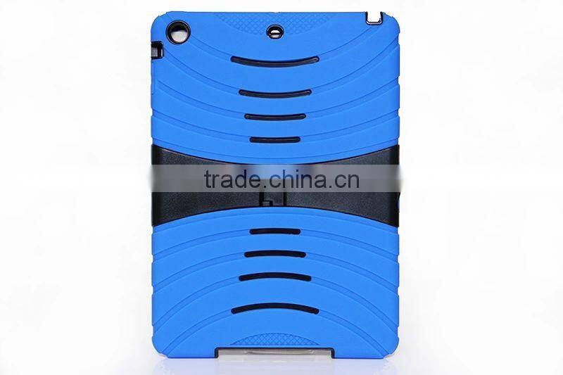 Tablet case For iPad Air 2 Electric wave line heavy duty shock proof case