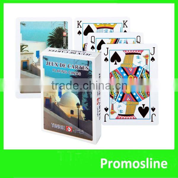 Hot Sell custom promotion play card print playing cards on a printer