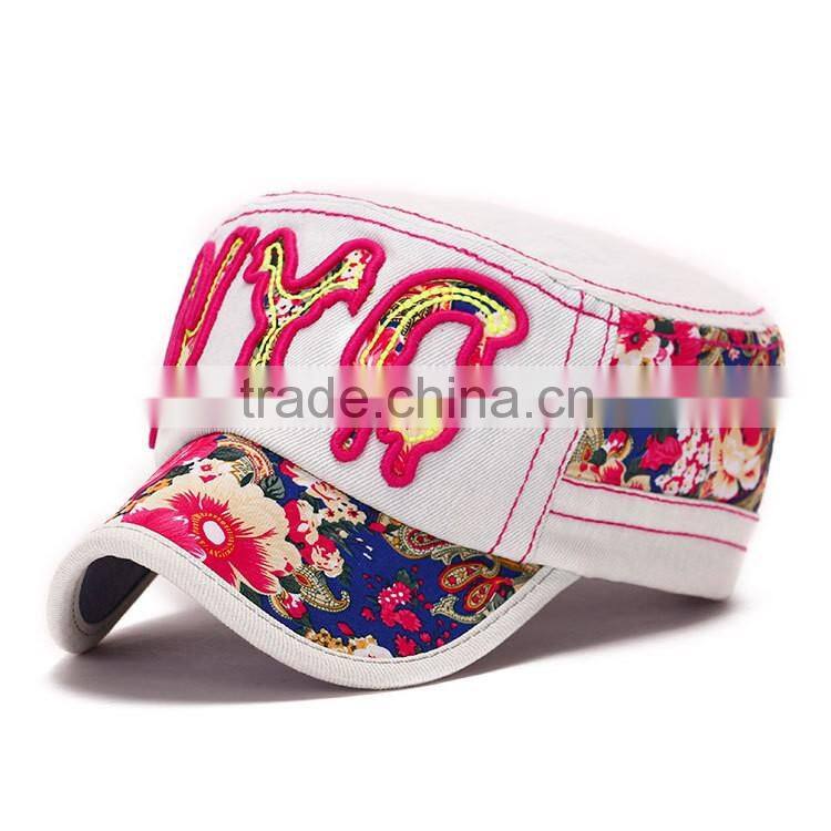 new fashion baby 3d embroidery army hat/cap buying online in china