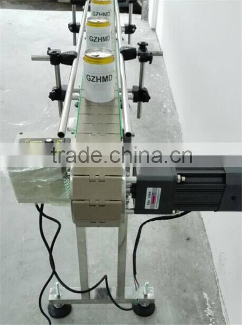 cosmetic glass bottle conveyer belt for cosmetic bottle