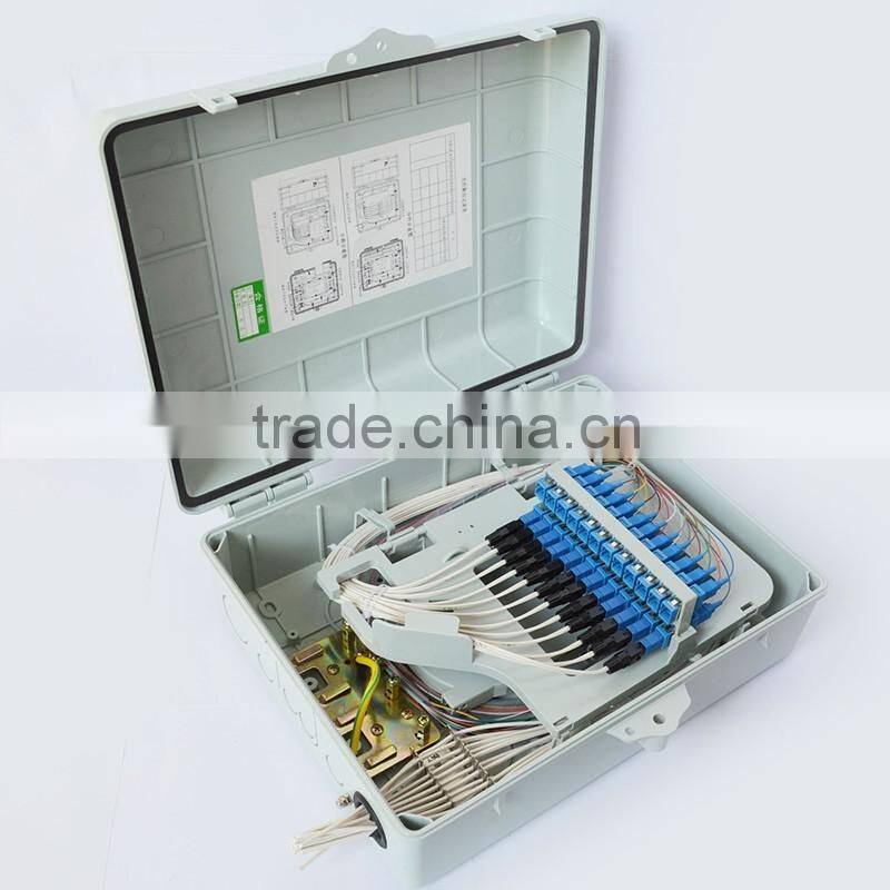 china supplier plastic ftth outdoor cable box plc splitter box