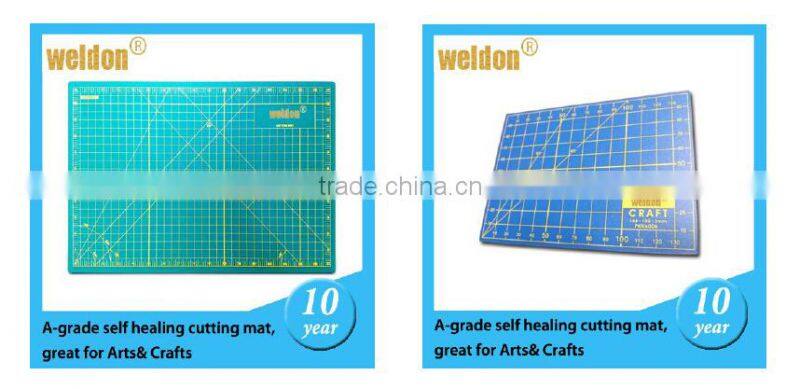 Weldon green 3 Layer non-slip flexible self healing dahle cutting mat