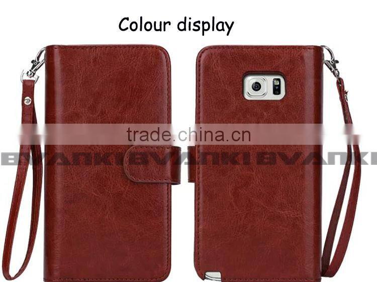 Luxury pu leathat wallet mobile phone case for samsung note 5 for samsung galaxy note 5 for samsung galaxy note 5 edge