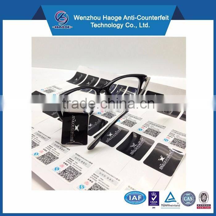 Eyeglasses label ,price tag