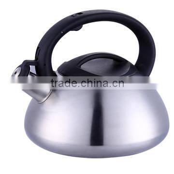 Stainless Steel Cookware Whistling Tea Kettle With Colorful Painting
