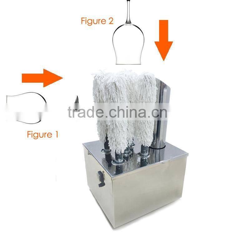 2015 new arrival stars hotels and senior restaurants goblet glass dryer machine