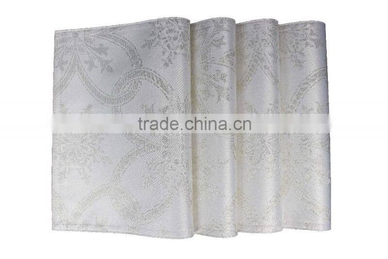 New Design100% Polyester Dining Jacquard Table Placemat