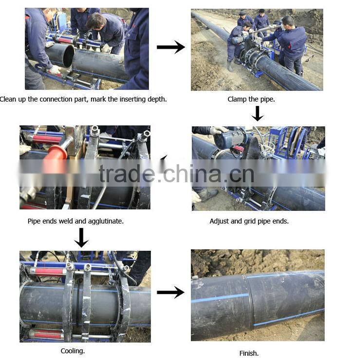 Semi-Automatic Hydraulic Butt Fusion HDPE Pipe Welding Machine