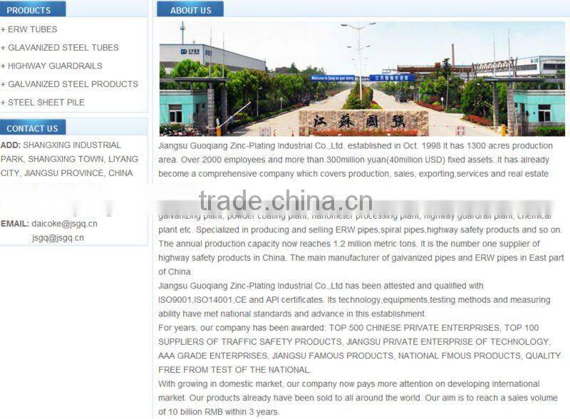 galvanized angle steel