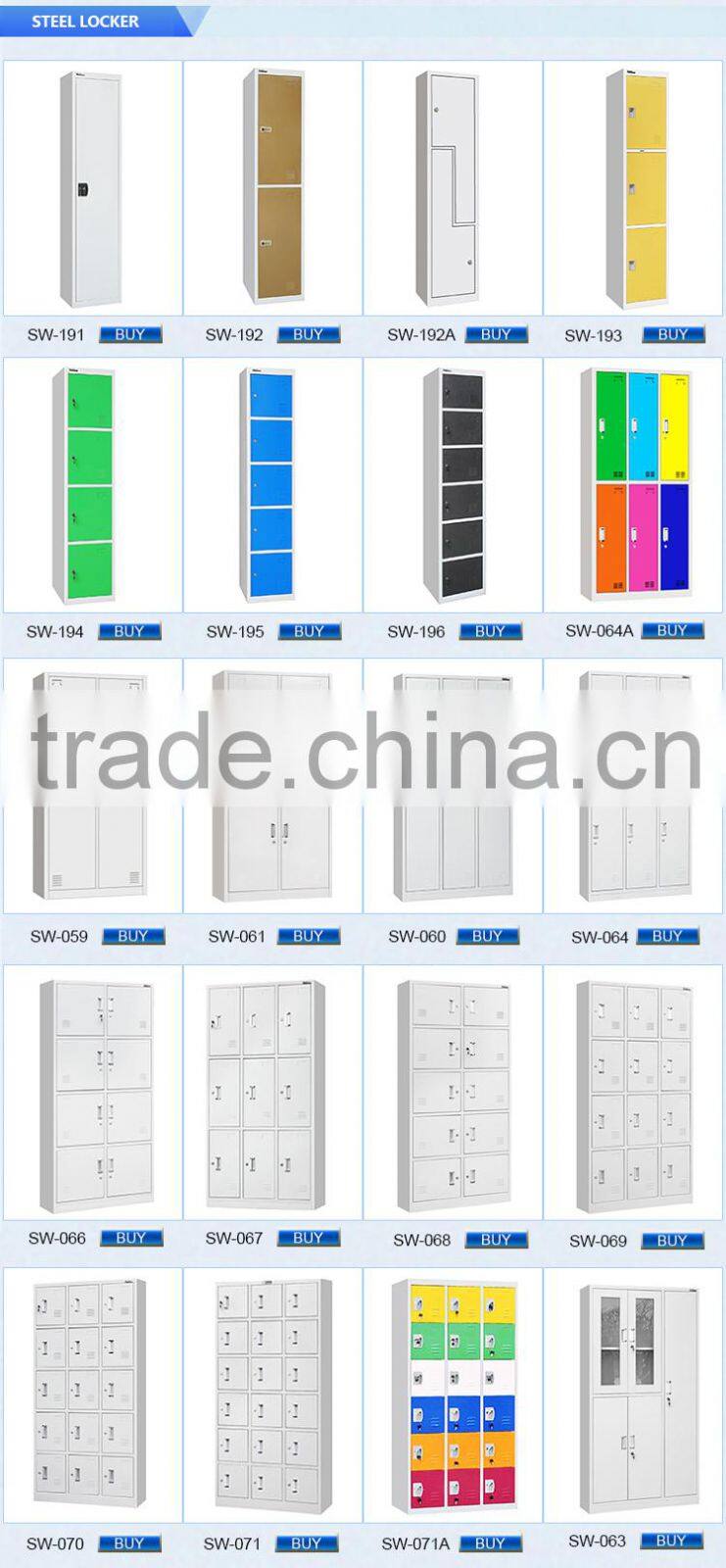 customized bedroom almirah single door assembled clothes locker baby furniture