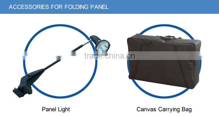Tabletop Folding Panel Display