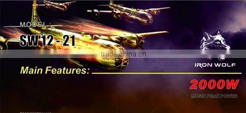 SW12-21GR 12 Inch 2000W Spekaer, Speaker woofer for car