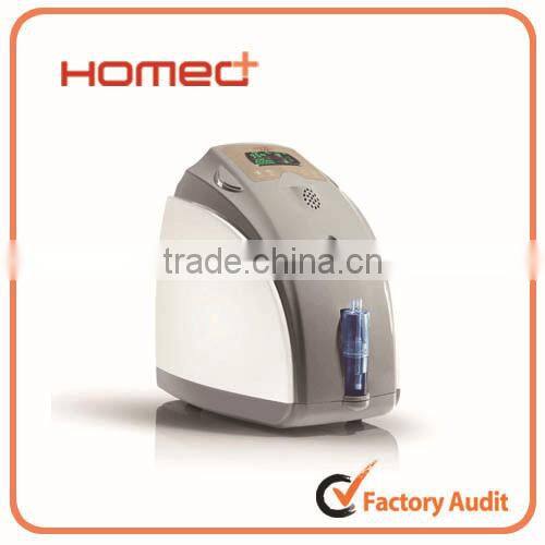Low weight CE approved mobile oxygen concentrator