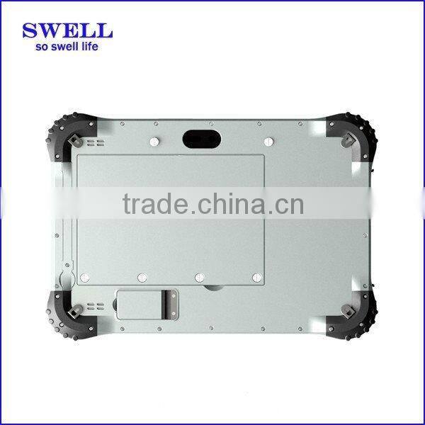 10inch IPS 3G rugged tablet NFC/Fingerprint/Docking/Scanner winds Android two OS tablet pc