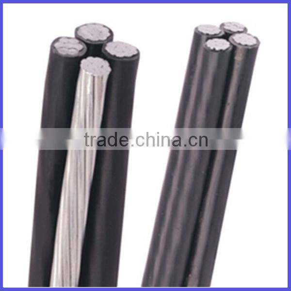 ABC triplex aerial electrical overhead twisted cable
