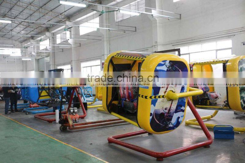 Guangzhou amusement supplier 720 degree flight simulator cockpit for sale