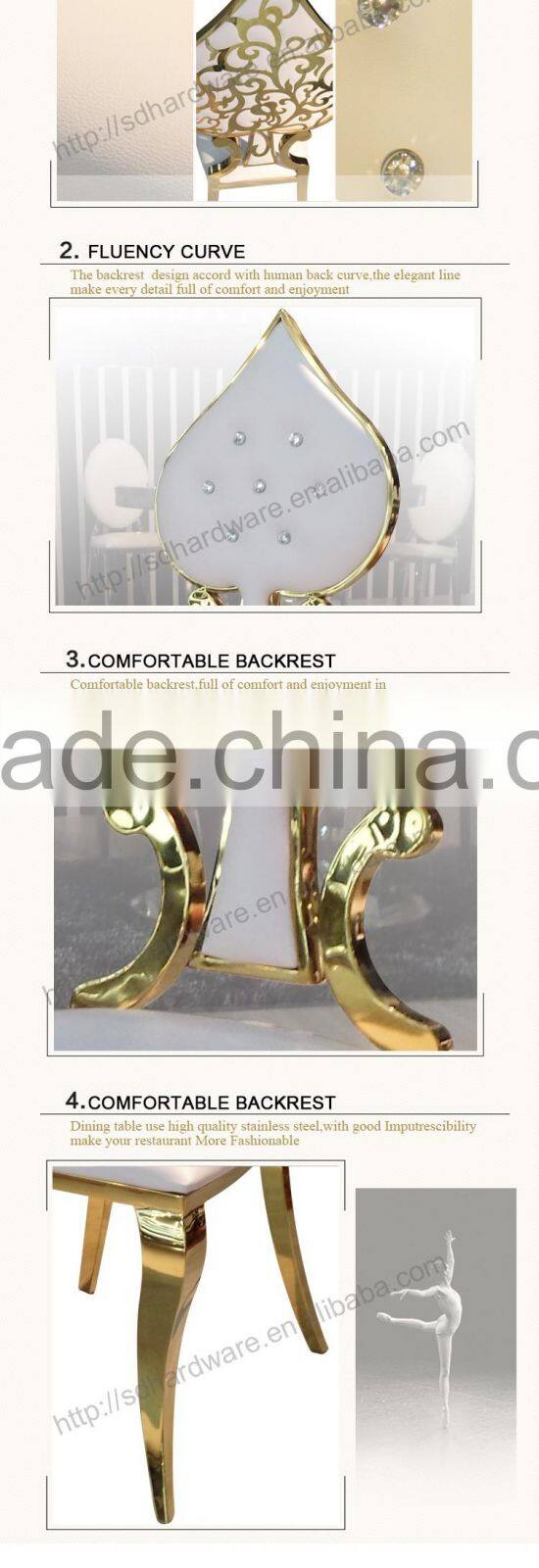 2016 new model royal furniture dining chair